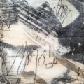 teneriffa 18, mixed media auf holz, 2024, 15x15x6cm