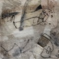 teneriffa 21, mixed media auf holz, 2024, 10x10x3cm