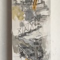 teneriffa 27, mischtechnik auf leinwand, 2024, 140x20cm