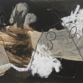 teneriffa 7, mischtechnik auf karton, 2024, 12,5x17,5cm