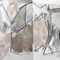 alcalá 6, 2024, mischtechnik, 14,5x41cm