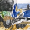san andrés, playa las teresitas 1, 2024, 14,5x41cm